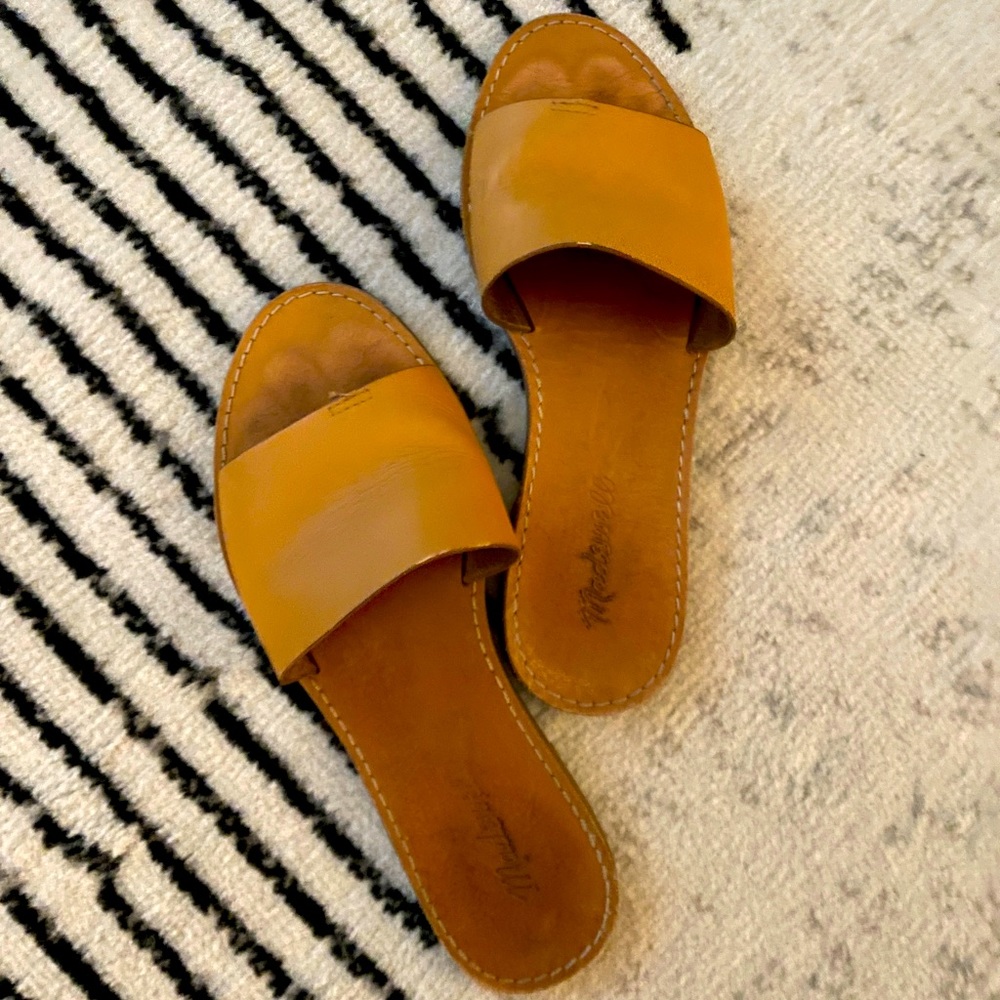 Madewell Tan leather sandal